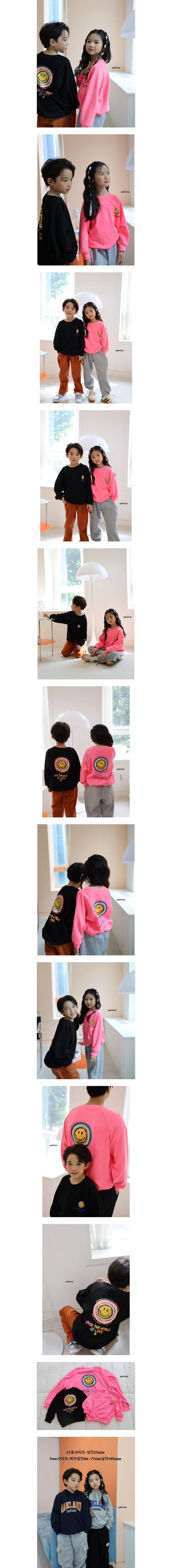 Ggomenge - Korean Children Fashion - #fashionkids - World Smile Sweatshirt - 2