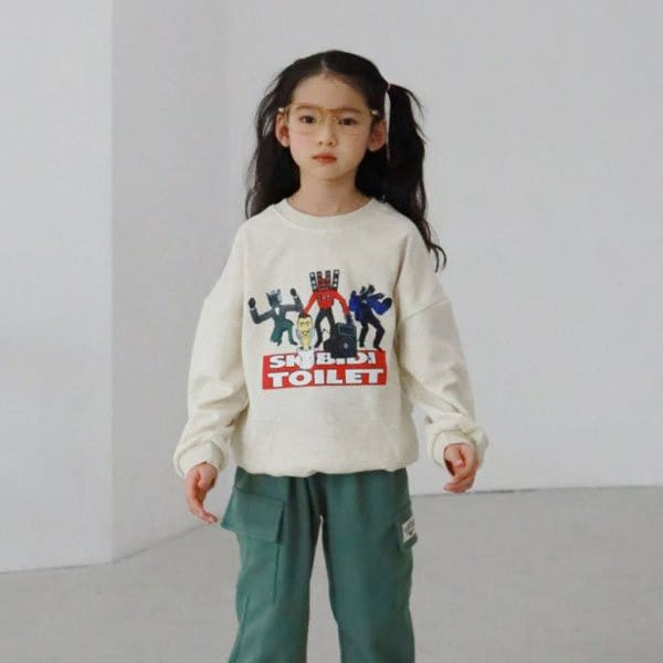 Ggomenge - Korean Children Fashion - #magicofchildhood - Toil Sweatshirt