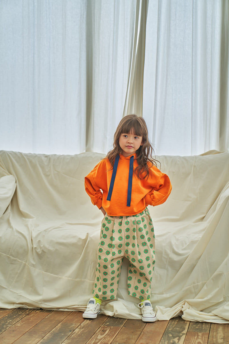 Green Tomato - Korean Children Fashion - #childrensboutique - Cutting Hoody Tee - 8
