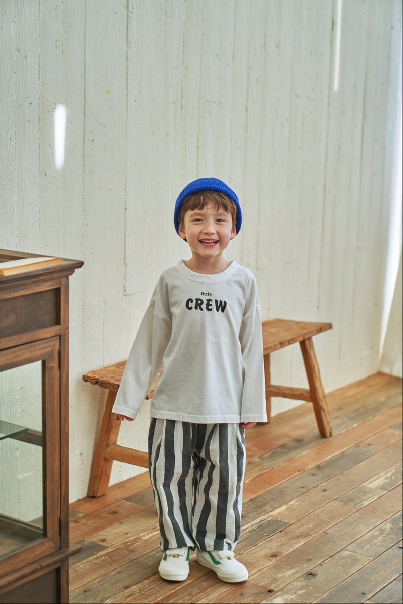 Green Tomato - Korean Children Fashion - #discoveringself - Crew Tee - 4