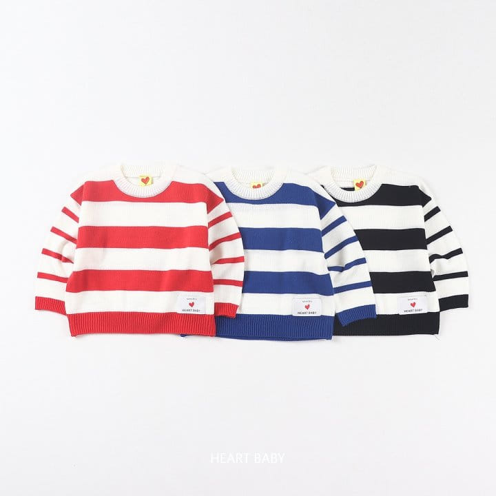 Heart Baby - Korean Children Fashion - #kidzfashiontrend - ST Knit Tee