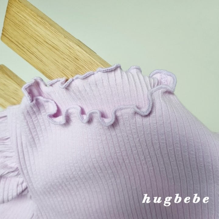 Hug Bebe - Korean Children Fashion - #designkidswear - Soft Rib Puff Tee - 2