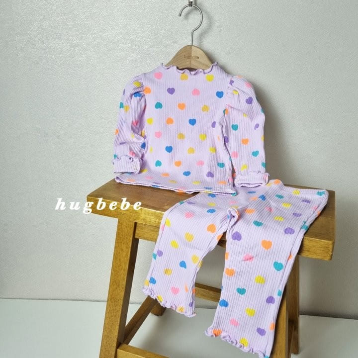 Hug Bebe - Korean Children Fashion - #kidsstore - Heart Manddang Frill Pants - 11