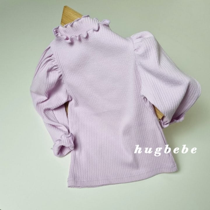 Hug Bebe - Korean Children Fashion - #minifashionista - Soft Rib Puff Tee - 11