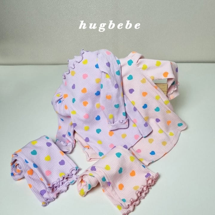 Hug Bebe - Korean Children Fashion - #toddlerclothing - Heart Manddang Frill Pants - 4