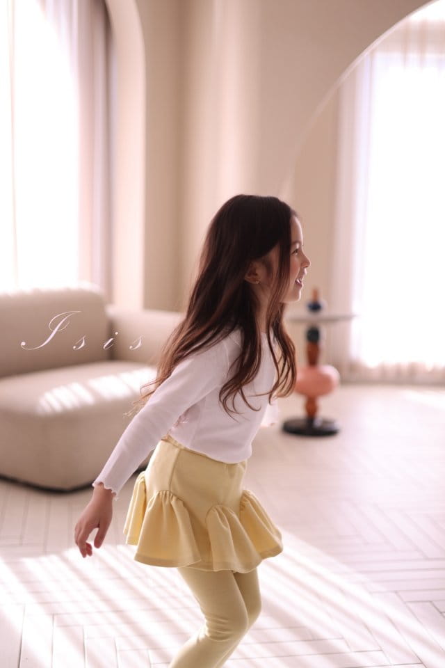 Isis - Korean Children Fashion - #Kfashion4kids - Rounding Collar Tee - 8