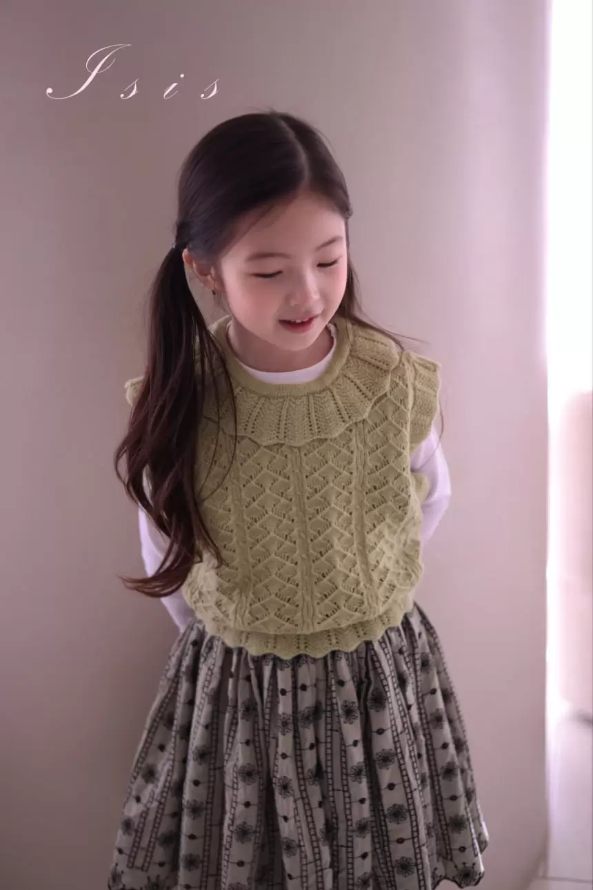 Isis - Korean Children Fashion - #childofig - Punching Scarlet Skirt - 10