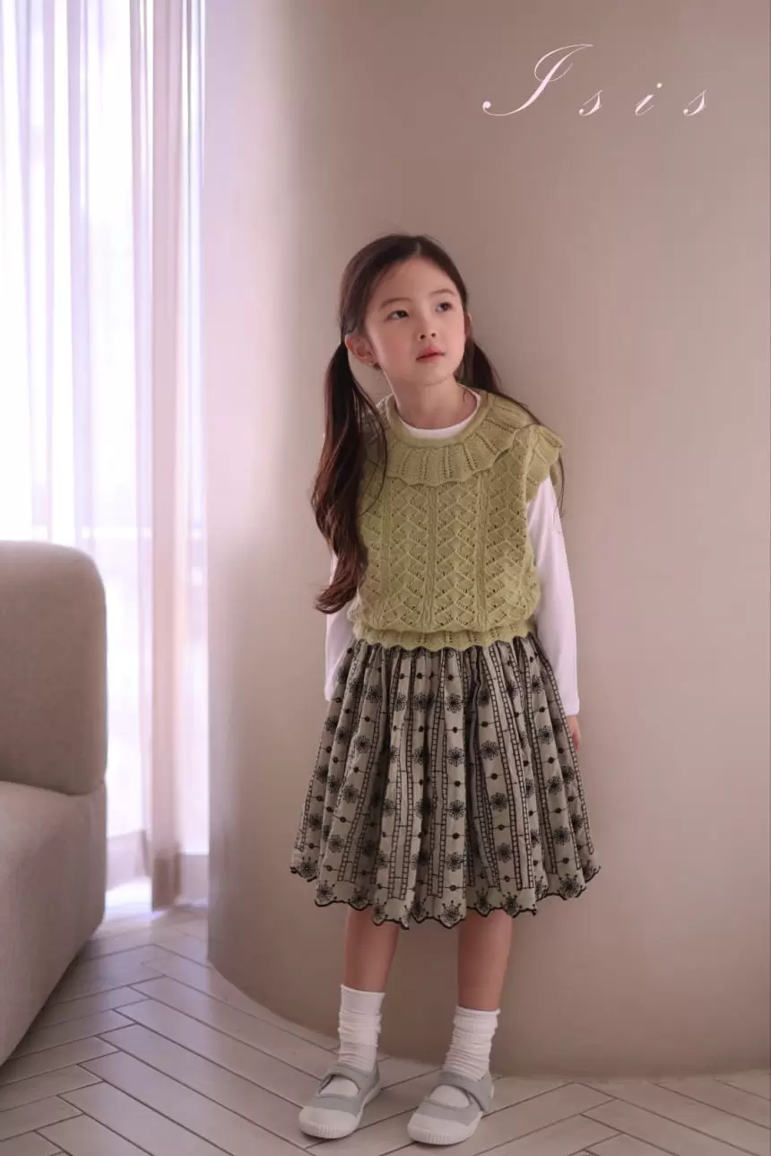 Isis - Korean Children Fashion - #childofig - Punching Scarlet Skirt - 11