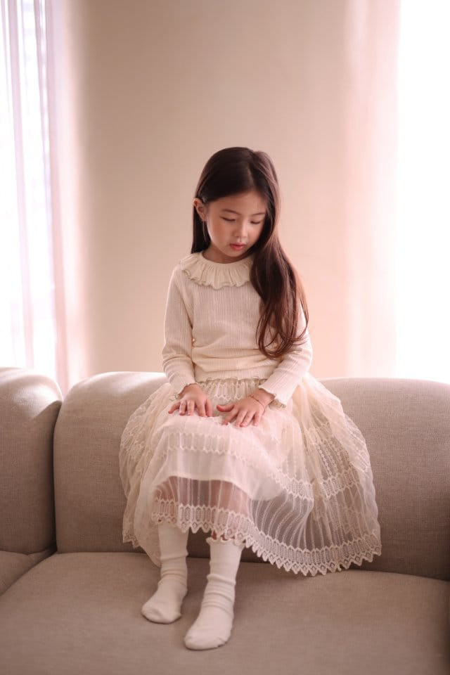 Isis - Korean Children Fashion - #childofig - Long Tu Tu Skirt - 7