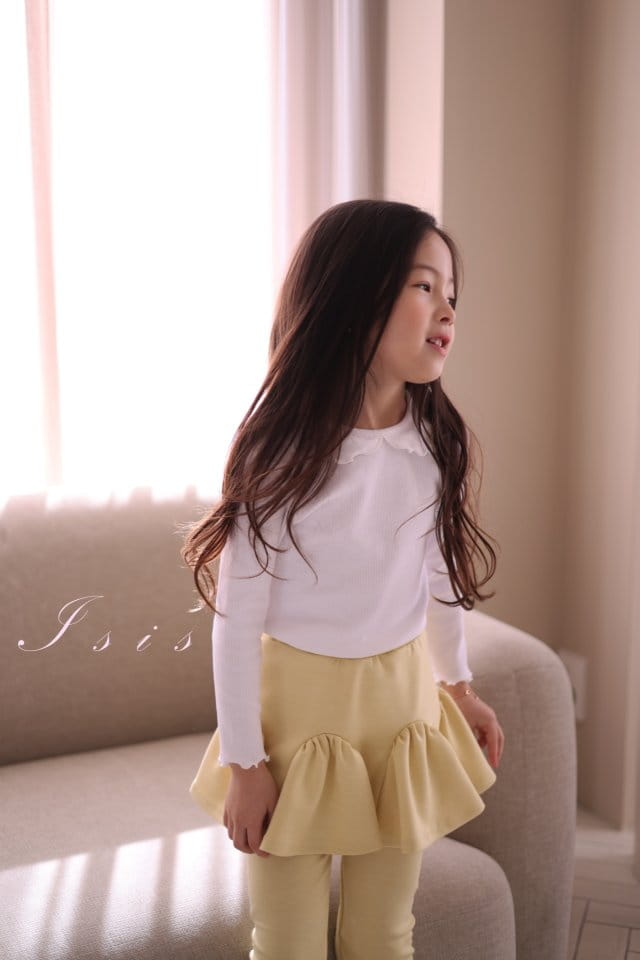 Isis - Korean Children Fashion - #childrensboutique - Rounding Collar Tee