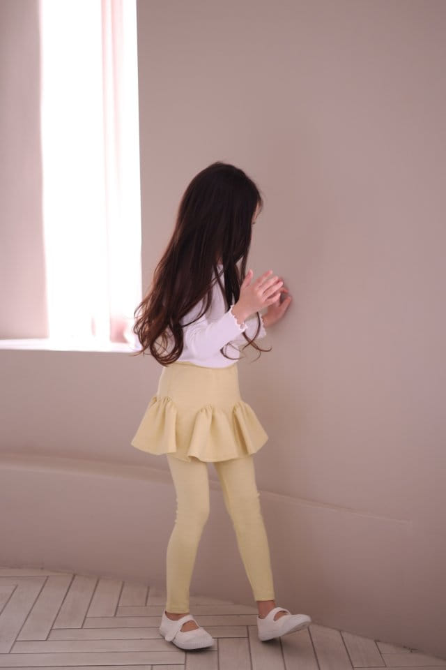 Isis - Korean Children Fashion - #kidsstore - Goer Skirt Leggings - 6