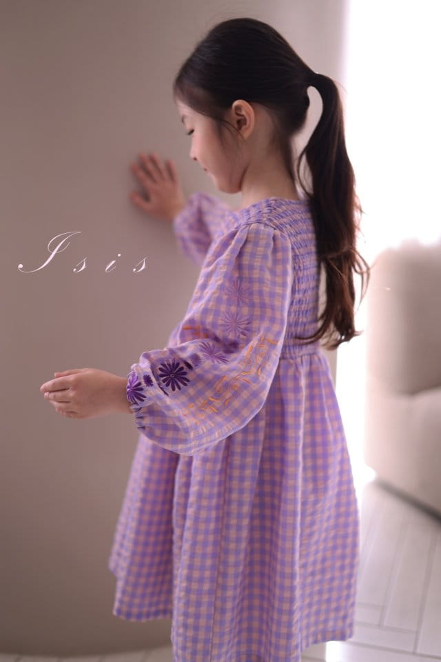 Isis - Korean Children Fashion - #magicofchildhood - Sleeve Embroidery One-Piece - 9