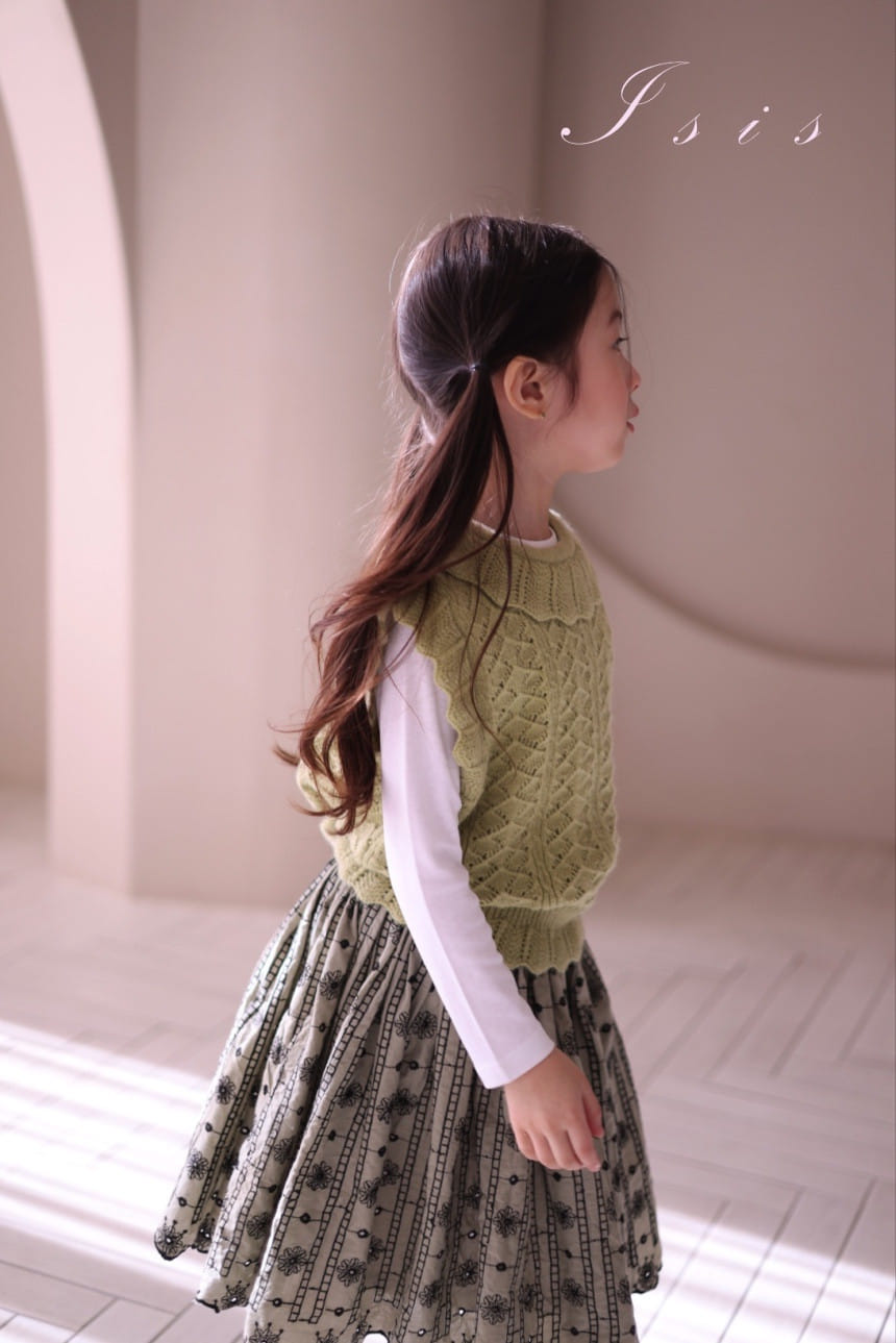 Isis - Korean Children Fashion - #prettylittlegirls - Punching Scarlet Skirt - 9