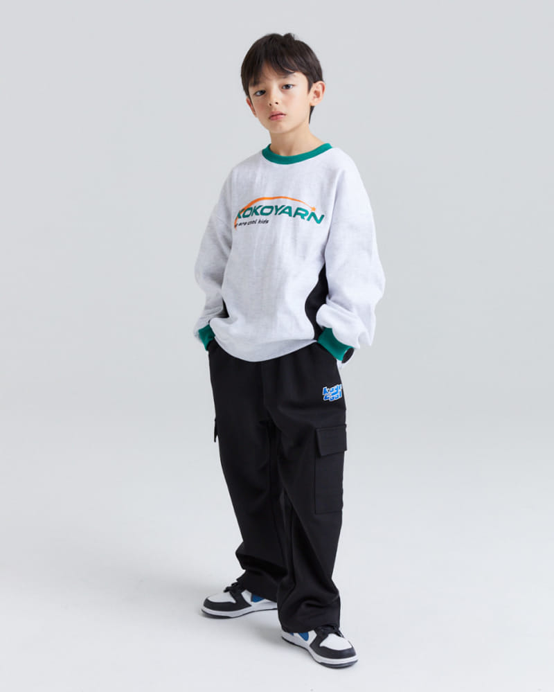 Kokoyarn - Korean Children Fashion - #Kfashion4kids - Martin Color Sweat - 6