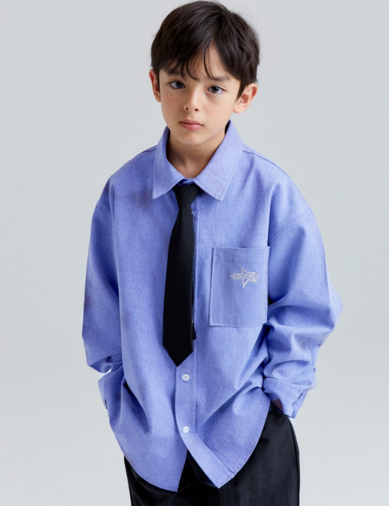 Kokoyarn - Korean Children Fashion - #childrensboutique - Star Pigment Shirt