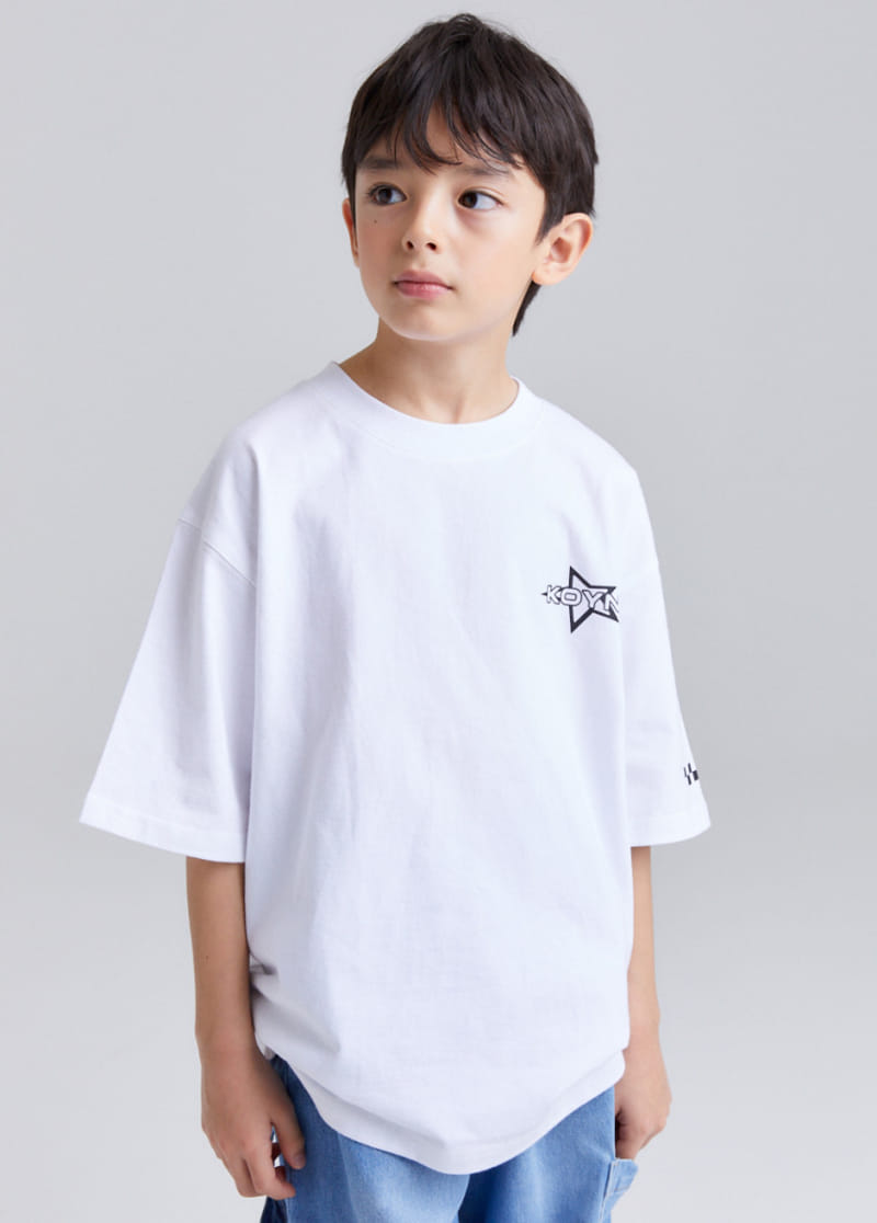 Kokoyarn - Korean Children Fashion - #designkidswear - Star Basic Short Sleeve Te - 3