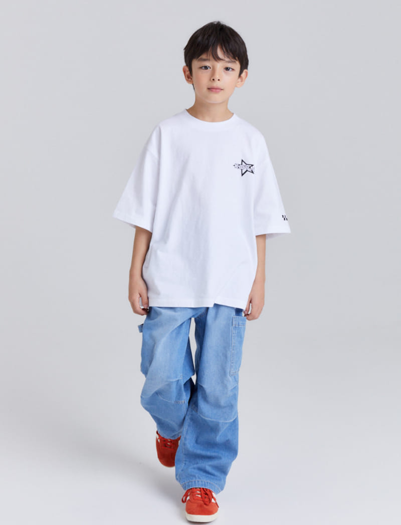 Kokoyarn - Korean Children Fashion - #designkidswear - Star Basic Short Sleeve Te - 4