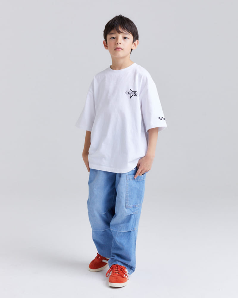 Kokoyarn - Korean Children Fashion - #fashionkids - Star Basic Short Sleeve Te - 5