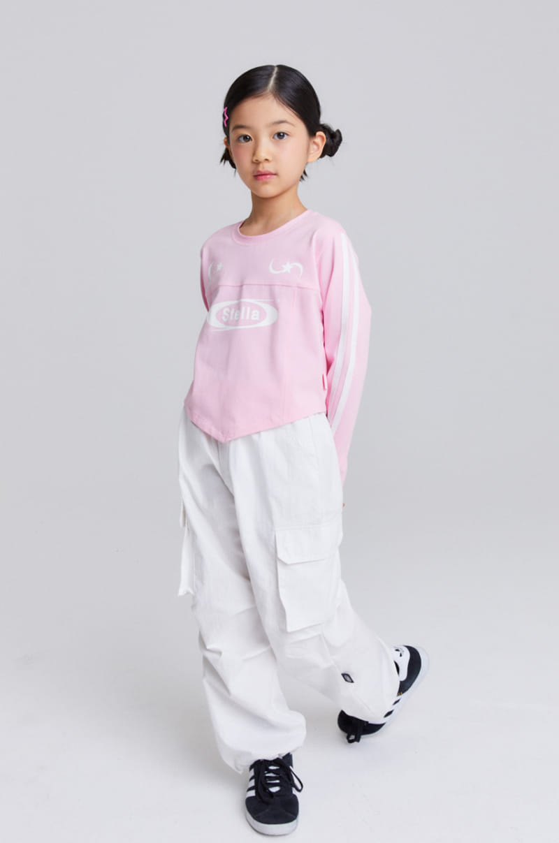 Kokoyarn - Korean Children Fashion - #kidsshorts - Stella V Cutting Tee - 2