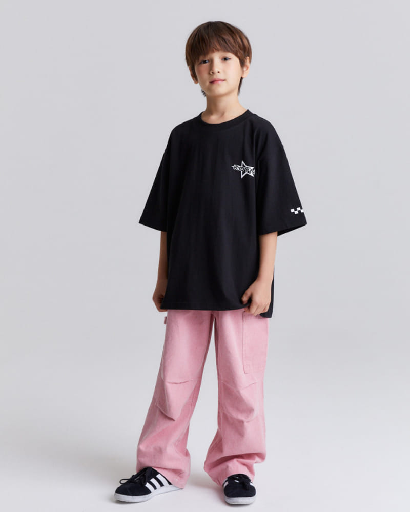 Kokoyarn - Korean Children Fashion - #kidzfashiontrend - Star Basic Short Sleeve Te - 8