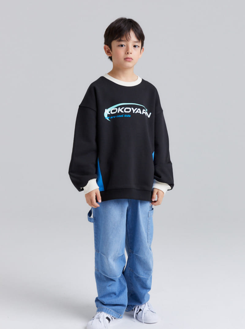 Kokoyarn - Korean Children Fashion - #kidzfashiontrend - Martin Color Sweat - 5