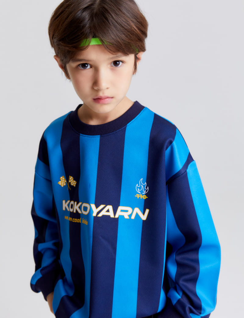 Kokoyarn - Korean Children Fashion - #magicofchildhood - City Foot Ball Tee - 7