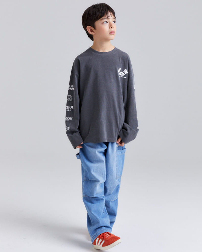 Kokoyarn - Korean Children Fashion - #minifashionista - Loopy Pigment Single Tee - 3