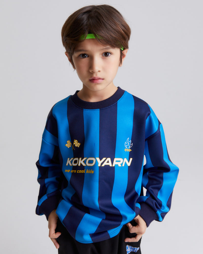 Kokoyarn - Korean Children Fashion - #prettylittlegirls - City Foot Ball Tee - 9