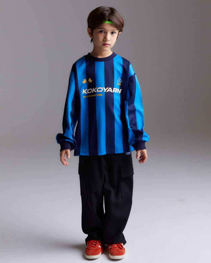 Kokoyarn - Korean Children Fashion - #todddlerfashion - City Foot Ball Tee - 10