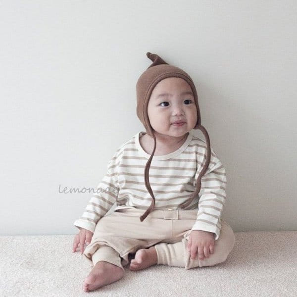 Lemonade - Korean Baby Fashion - #babyoutfit - Piping ST Tee