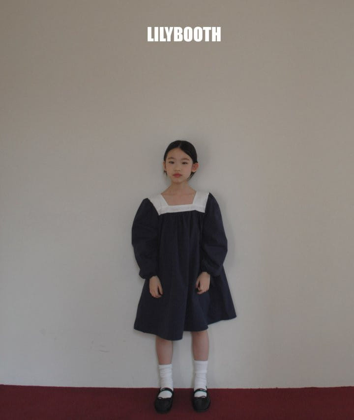 Lilybooth - Korean Children Fashion - #Kfashion4kids - Square One-Piece - 2