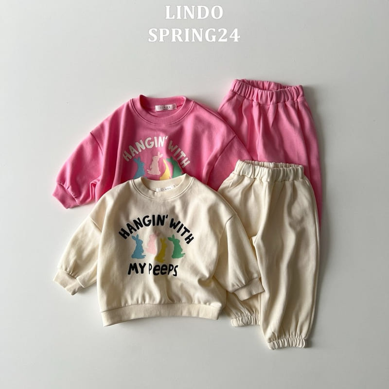 Lindo - Korean Children Fashion - #childofig - My Rabbit Top Bottom Set