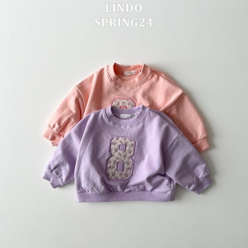 Lindo - Korean Children Fashion - #magicofchildhood - Eight Flower Embroidery Sweatshirt