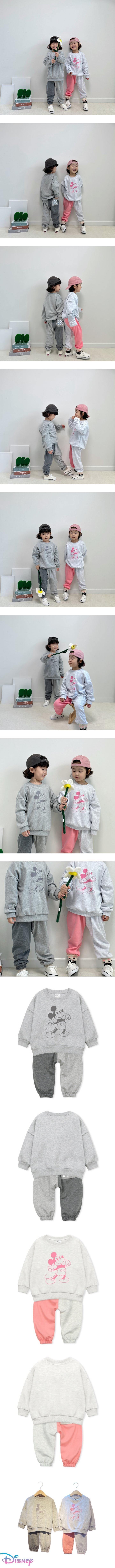 Little Rabbit - Korean Children Fashion - #stylishchildhood - Color Pants Top Bottom Set - 2