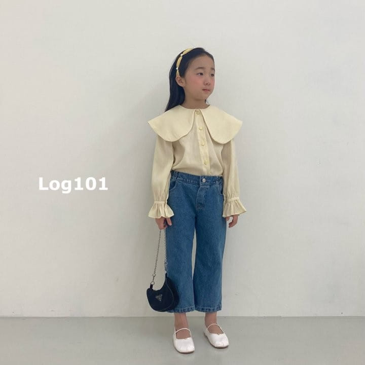 Log101 - Korean Children Fashion - #Kfashion4kids - Salrang Collar Blouse - 9