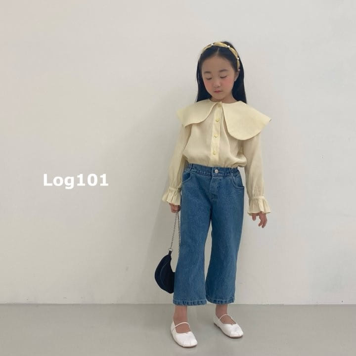 Log101 - Korean Children Fashion - #kidsshorts - Salrang Collar Blouse - 6