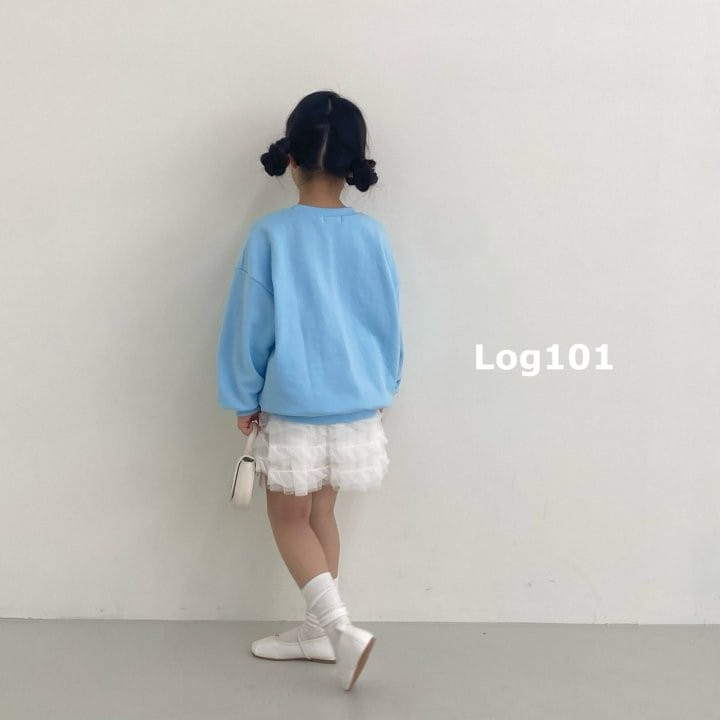 Log101 - Korean Children Fashion - #kidsstore - Blue Waffle Sweatshirt - 6