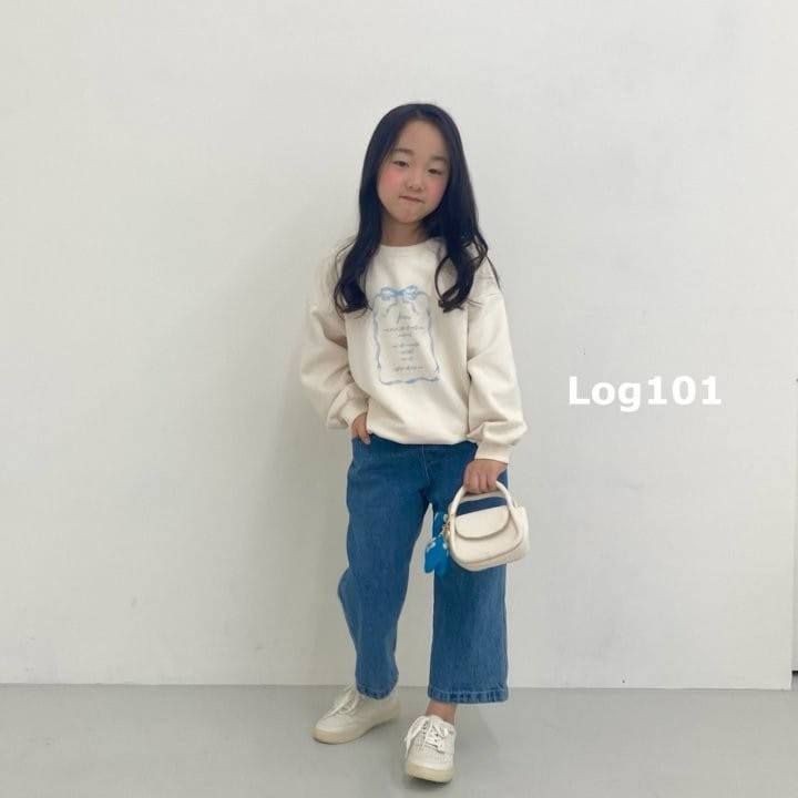 Log101 - Korean Children Fashion - #magicofchildhood - Ribbon Blossom Sweatshirt - 3