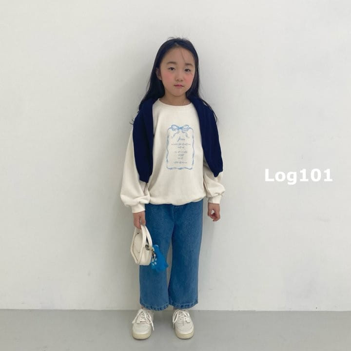 Log101 - Korean Children Fashion - #stylishchildhood - Ribbon Blossom Sweatshirt - 8