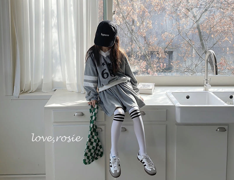 Love Rosie - Korean Children Fashion - #minifashionista - 68 Star Star Towelzi Top Bottom Set