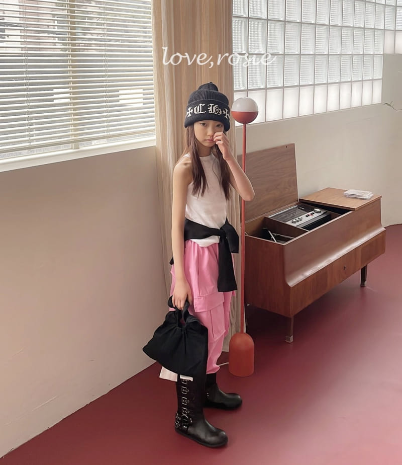 Love Rosie - Korean Children Fashion - #todddlerfashion - Jenny Rib Sleeveless Top - 6