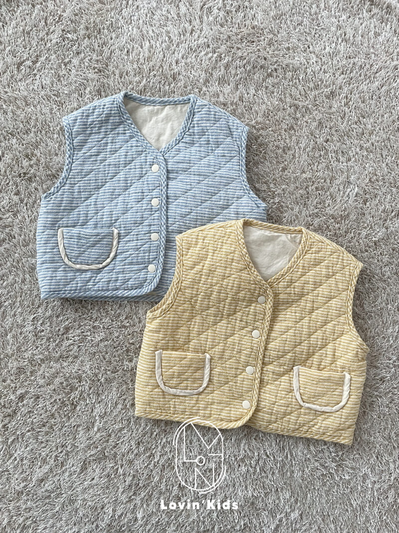 Lovin - Korean Children Fashion - #childrensboutique - ST Quilted Vest