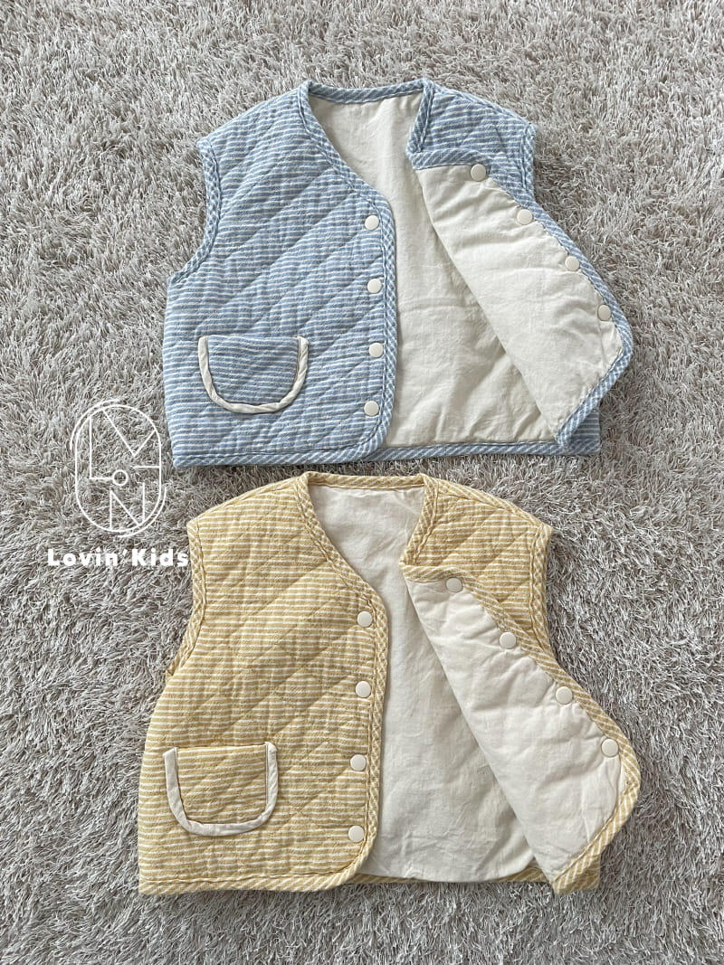 Lovin - Korean Children Fashion - #discoveringself - ST Quilted Vest - 3