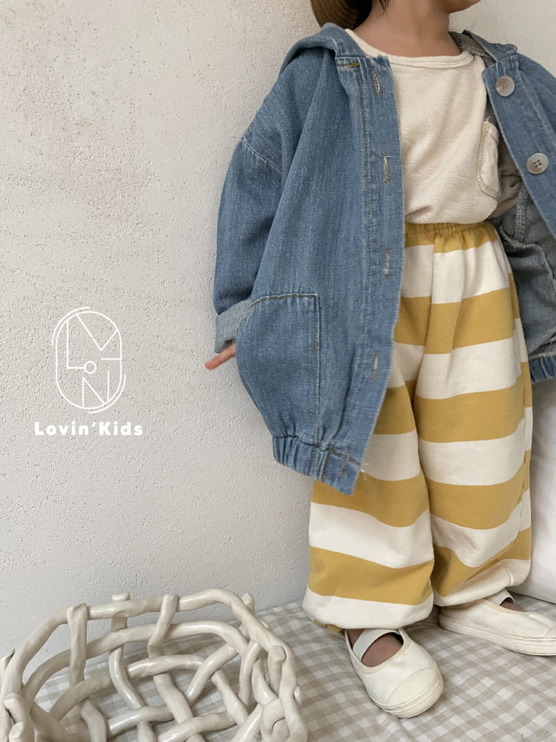 Lovin - Korean Children Fashion - #discoveringself - Denim Hoody Jumper