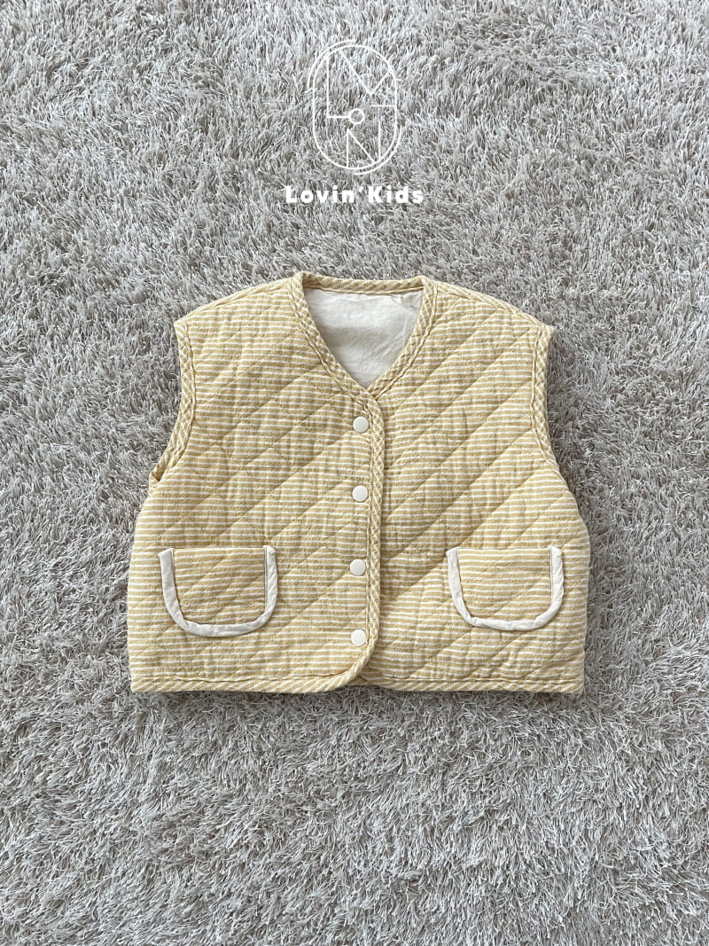 Lovin - Korean Children Fashion - #kidsshorts - ST Quilted Vest - 5