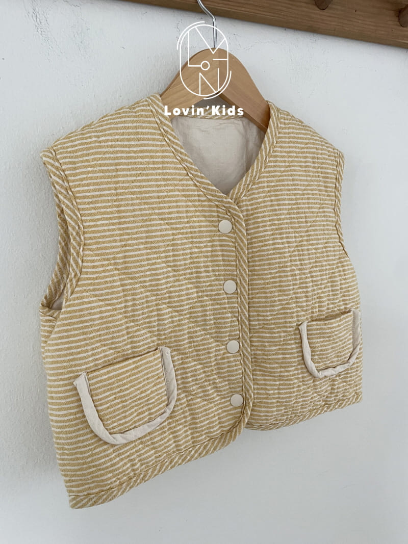 Lovin - Korean Children Fashion - #kidsstore - ST Quilted Vest - 6