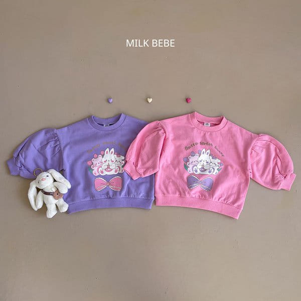 Milk Bebe - Korean Children Fashion - #fashionkids - Bunnys Tee