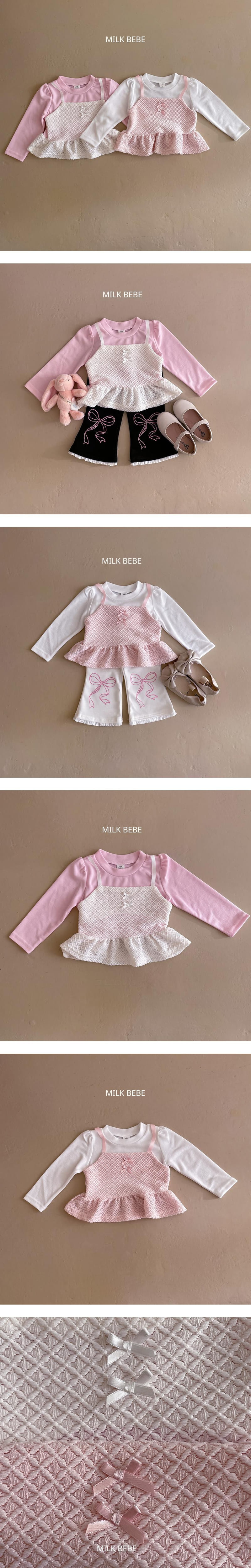 Milk Bebe - Korean Children Fashion - #kidsstore - Mini Bell Tee - 2