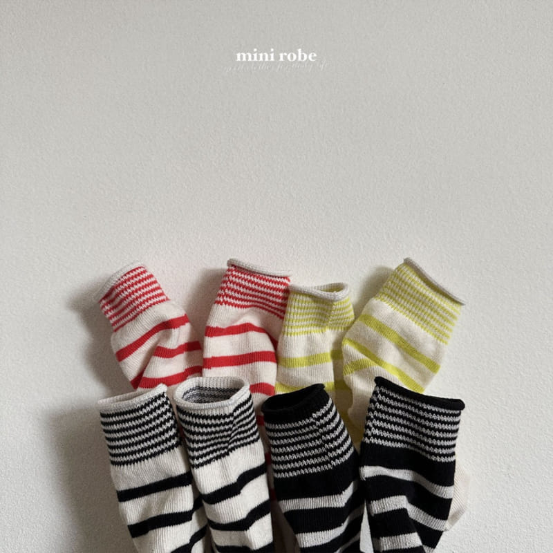 Mini Robe - Korean Baby Fashion - #babyoutfit - Saint Socks Set - 2