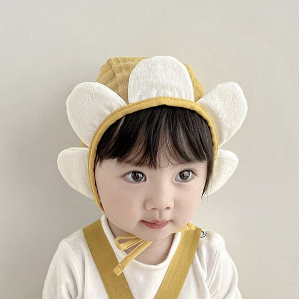 Miso - Korean Baby Fashion - #babywear - I'm Flower Bonnet Hat